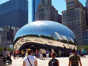 The Chicago Cloud Gate
