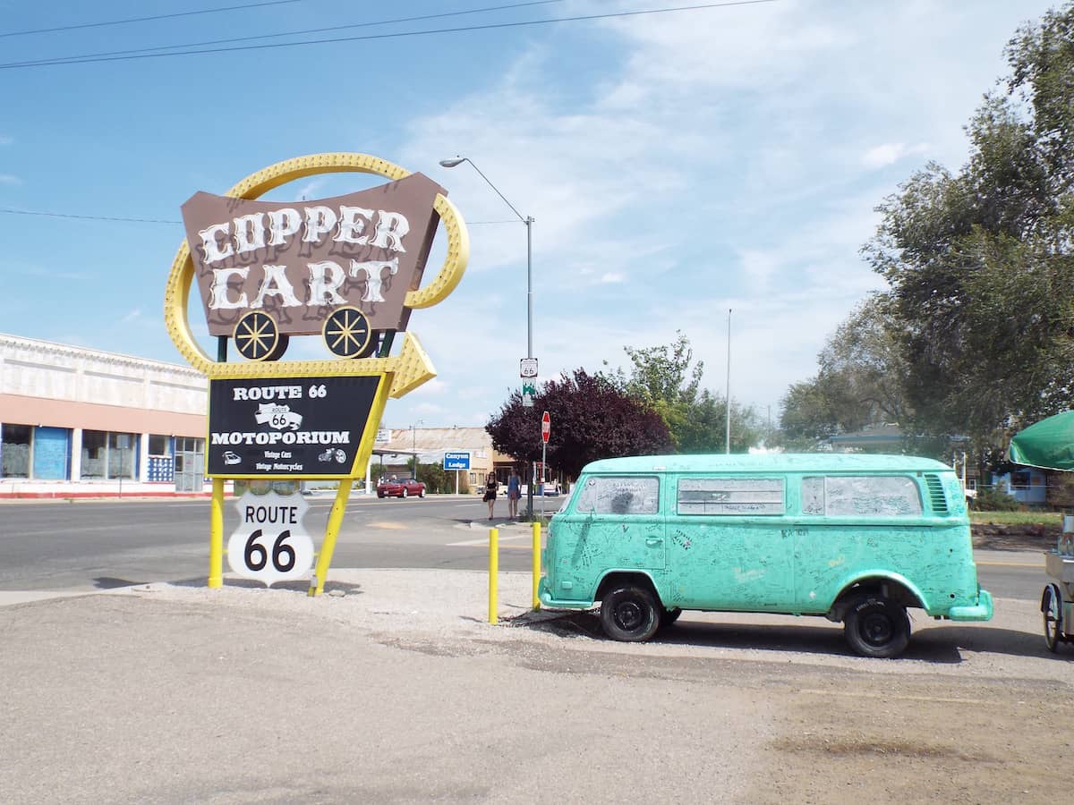 Seligman The birthplace of Route 66 Seligman Route 66 Neon sign