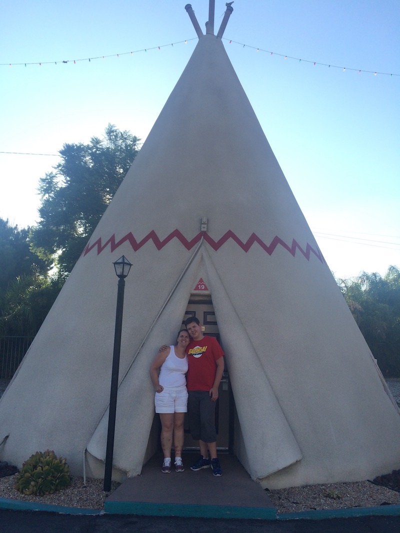The wigwam Motel The wigwam Motel on route 66