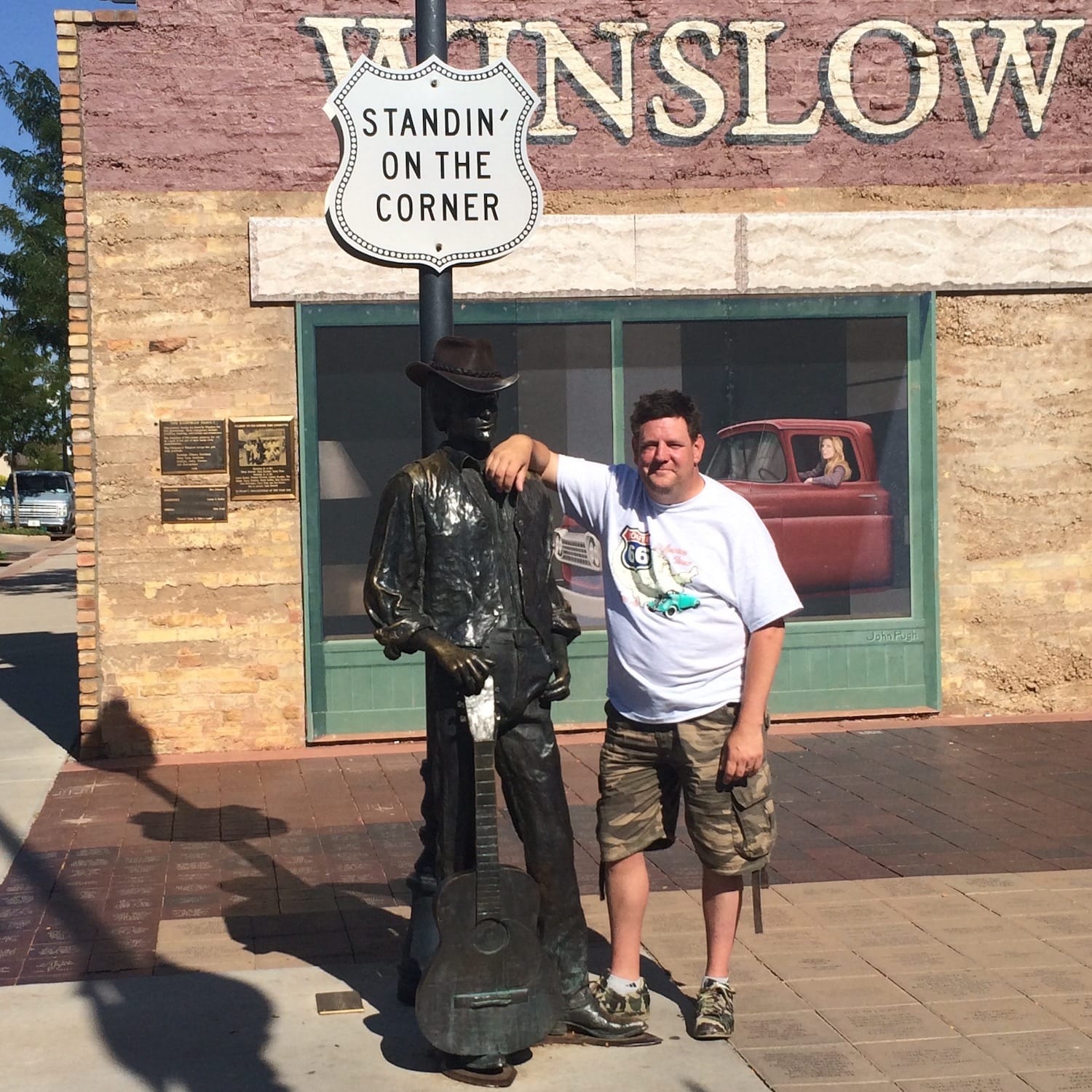 Winslow-Arizona Standing on the corner in Winslow Arizona